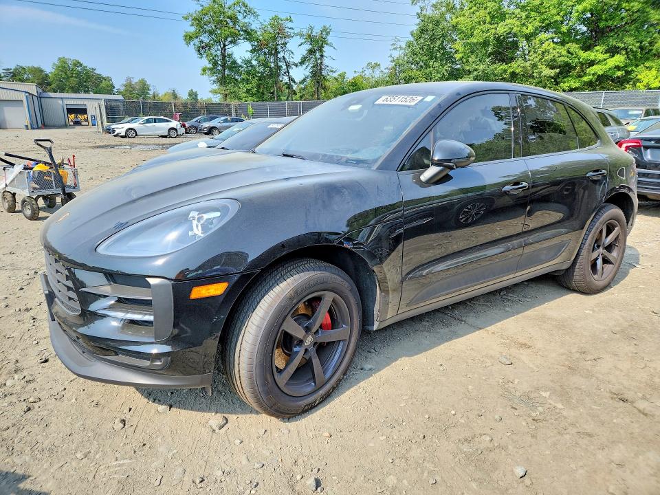 2020 Porsche Macan VIN WP1AA2A52LLB01498 — COPART salvage auction photo