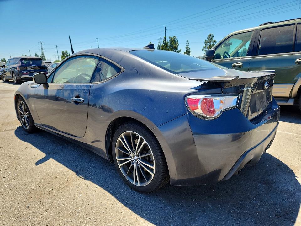 2015 Subaru Brz VIN JF1ZCAC19F8605501 COPART salvage auction — FRONT END, Ca - Dis/Dlr/Exp Only Clean Title, sold $3,200 on 2026-09-01 (photo 2)