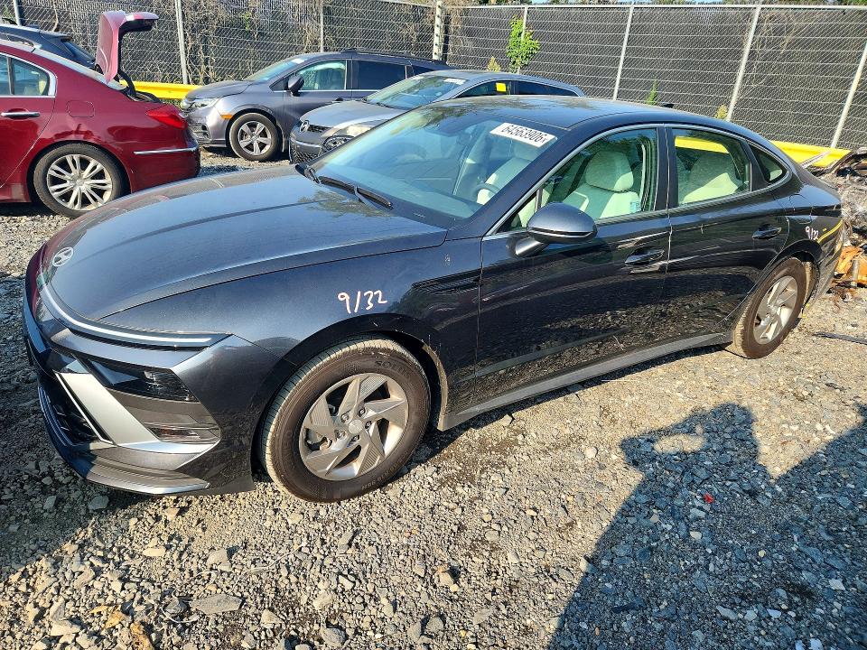 2025 Hyundai Sonata VIN KMHL24JA3SA485555 — COPART salvage auction photo