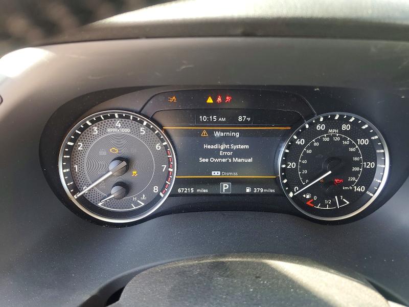 2024 Nissan Armada VIN JN8AY2BCXR9197269 COPART salvage auction — FRONT END, TX - SALVAGE VEHICLE TITLE (P), sold $20,000 on 2026-09-22 (photo 9)