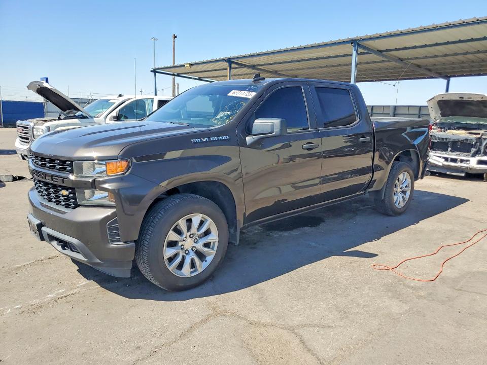 2021 Chevrolet Silverado VIN 1GCPWBEK4MZ445894 — COPART salvage auction photo