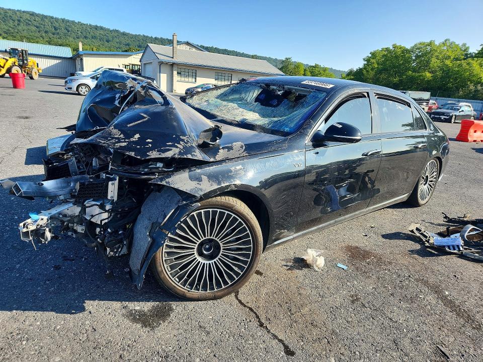 2021 Mercedes-benz S-klasse VIN W1K6X7GB4MA043848 — COPART salvage auction photo