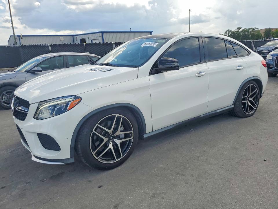 2017 Mercedes-benz Gle coupe VIN 4JGED6EB4HA061585 — COPART salvage auction photo