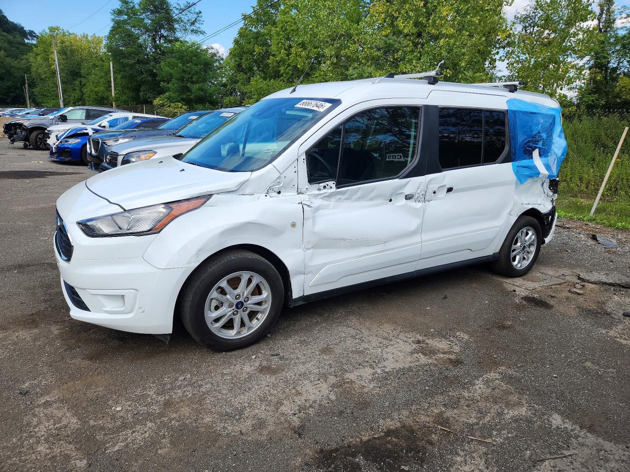 2023 Ford Transit Connect VIN NM0GS9F27P1563439 — COPART salvage auction photo