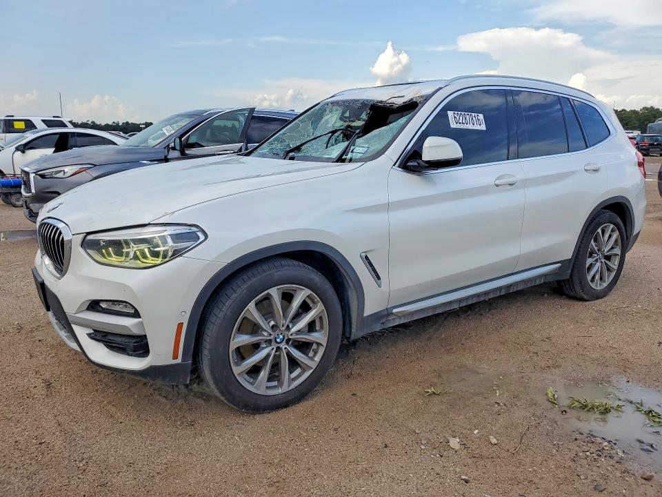 2019 BMW X3 VIN 5UXTR7C56KLF25991 — COPART salvage auction photo