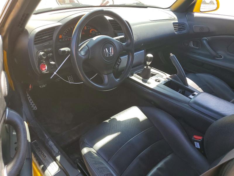 2007 Honda S2000 VIN JHMAP21447S001095 COPART salvage auction — FRONT END, CA - SALVAGE CERTIFICATE, sold $18,900 on 2026-08-27 (photo 8)