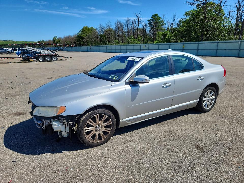 2009 Volvo S80 VIN YV1AS982791093660 COPART salvage auction — FRONT END, Ny - Mv-907A Salvage Certificate, sold $400 on 2026-08-14 (photo 1)