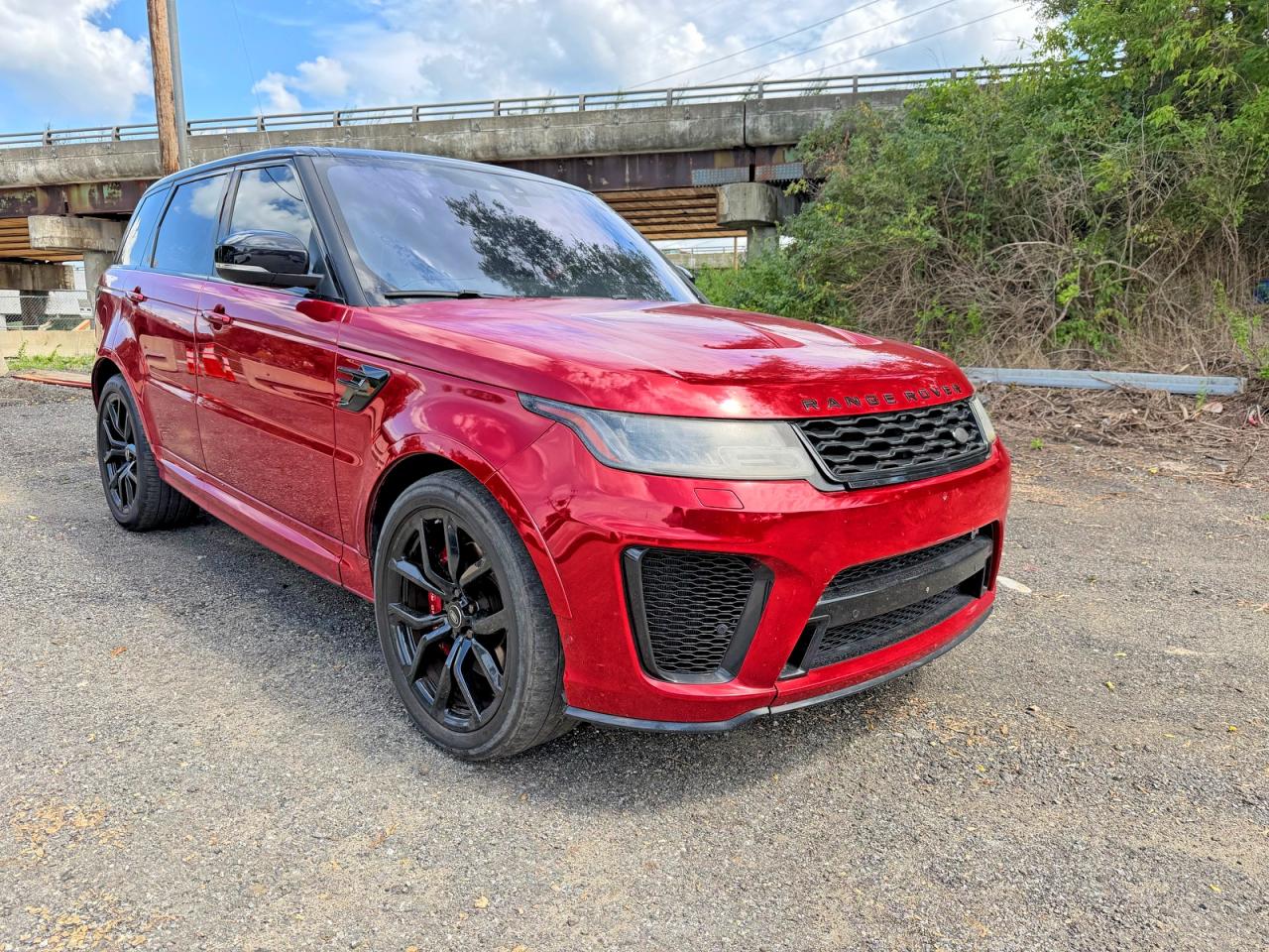 2018 Land Rover Range Rover Sport VIN SALWZ2SE8JA191871 — COPART salvage auction photo