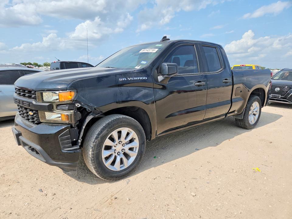 2021 Chevrolet Silverado VIN 1GCRWBEK0MZ258113 COPART salvage auction — MECHANICAL, Salvage Title, sold $13,500 on 2026-09-24 (photo 1)