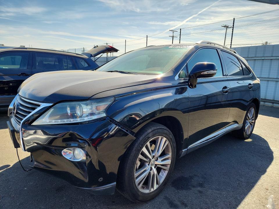2015 Lexus Rx VIN 2T2ZK1BA1FC183609 COPART salvage auction — FRONT END, Ca - Salvage Certificate, sold $5,600 on 2026-09-02 (photo 1)