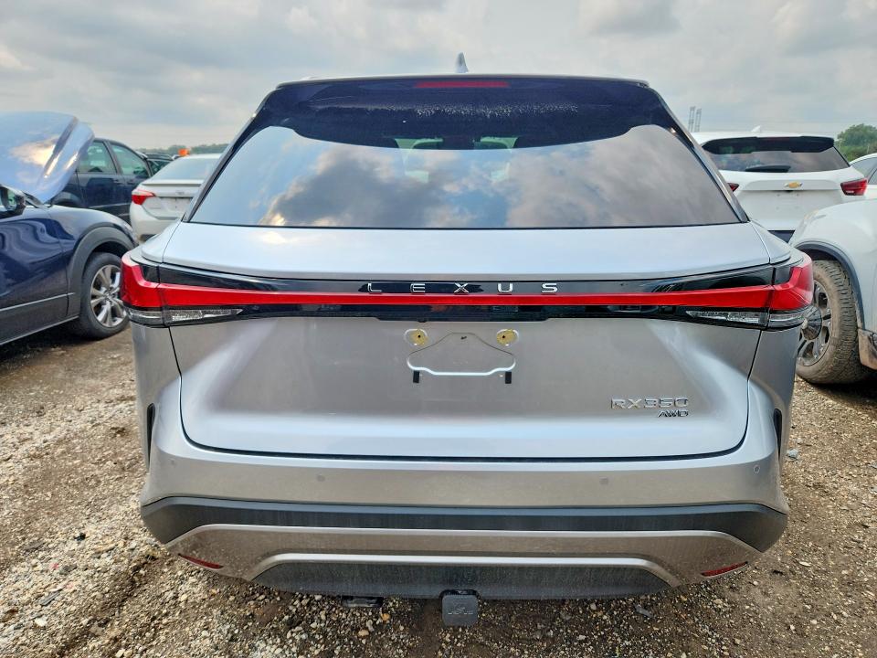 2025 Lexus RX VIN 2T2BAMCA2SC112031 COPART salvage auction — Front End, Sc - Salvage Title, sold $23,800 on 2026-09-24 (photo 6)