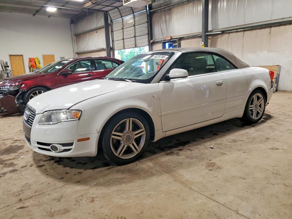 2007 Audi A4 VIN WAUDF48H07K032587 COPART salvage auction — FRONT END, PA - CERTIFICATE OF SALVAGE, sold $15 on 2026-08-19 (photo 1)
