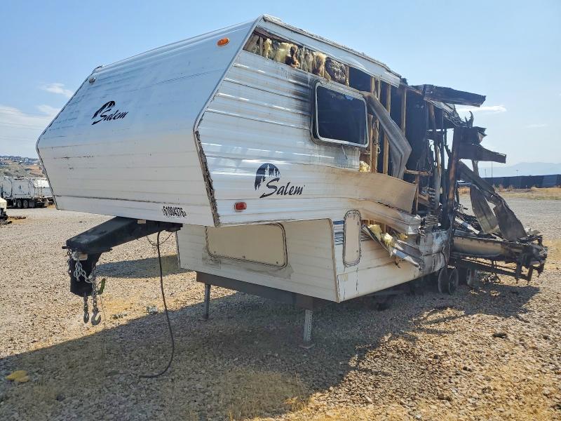 2001 Forest river Salem VIN 4X4FSMA281C004626 COPART salvage auction — BURN, UT - SALVAGE CERTIFICATE, sold $1 on 2026-09-14 (photo 2)