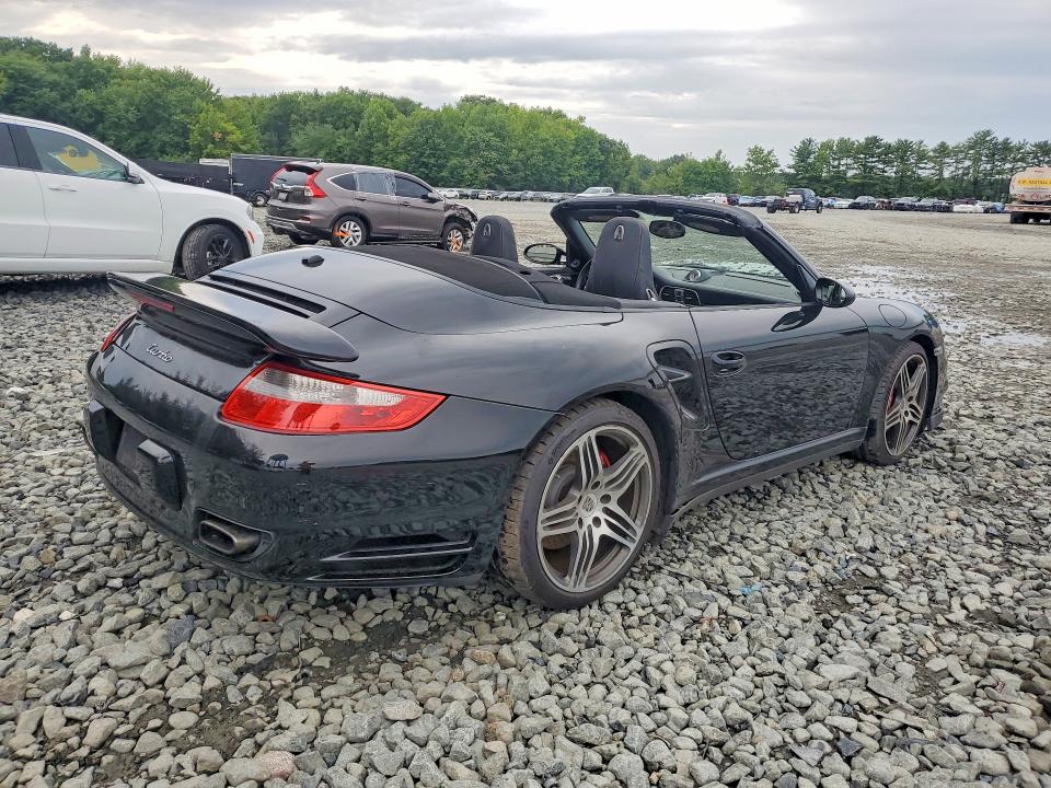 2009 Porsche 911 VIN WP0CD29929S773097 COPART salvage auction — WATER/FLOOD, Nj - Cert Of Title-Salvage Flood, sold $25,250 on 2026-09-14 (photo 3)