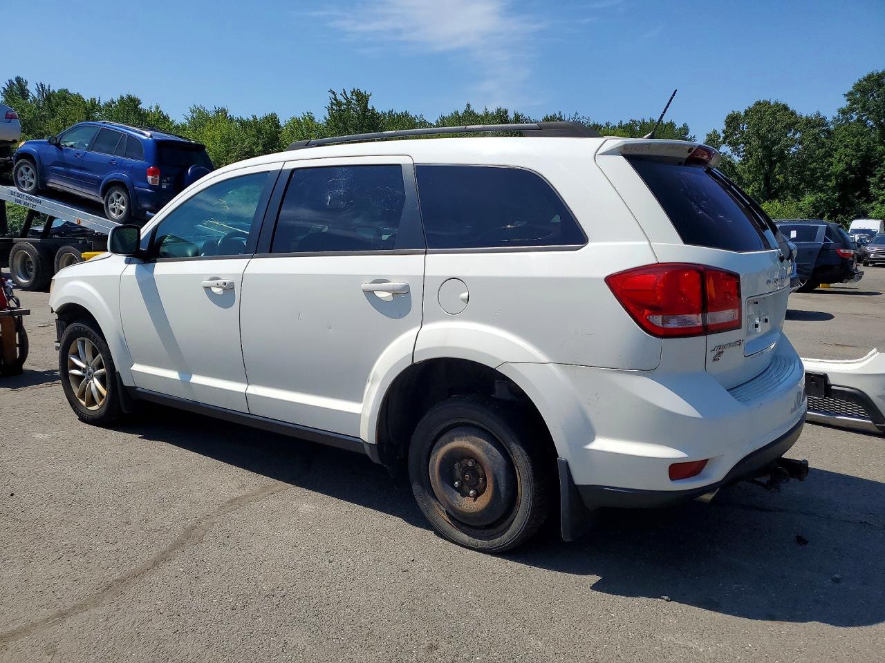 2018 Dodge Journey VIN 3C4PDDBG2JT173060 COPART salvage auction — Front End, MI - CERTIFICATE OF TITLE, sold $1,900 on 2026-09-11 (photo 2)