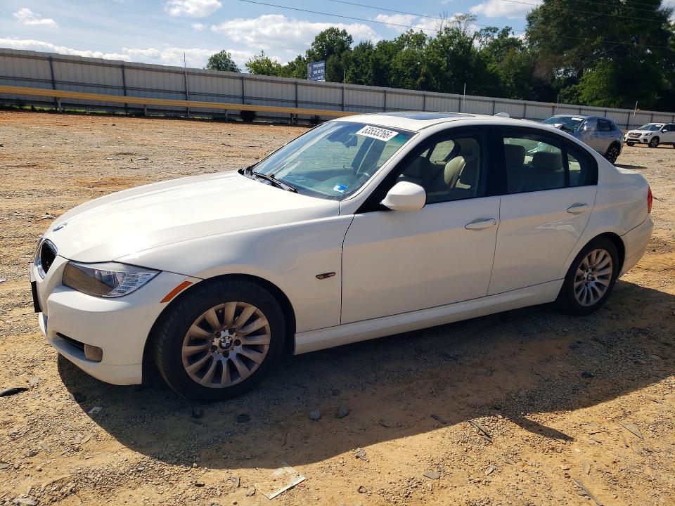 2009 BMW 3 series VIN WBAPH73589E126837 COPART salvage auction — REAR END, VA - CERT OF TITLE-SALVAGE WATER, sold $250 on 2026-08-28 (photo 1)