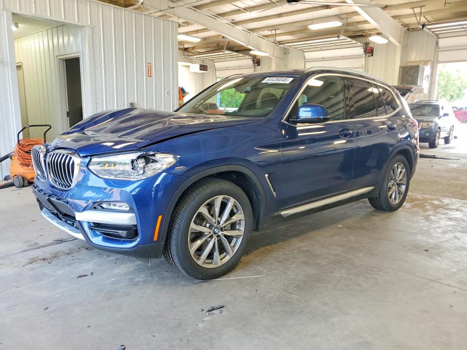 2019 BMW X3 VIN 5UXTR9C59KLD93837 — COPART salvage auction photo