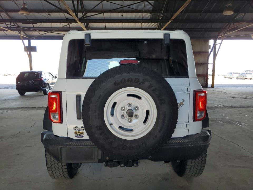 2026 Ford Bronco VIN 1FMEE4DP0TLA68349 COPART salvage auction — FRONT END, AZ - CERT OF TITLE - SALVAGE, sold $34,250 on 2026-09-16 (photo 6)