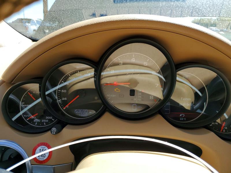 2012 Porsche Cayenne VIN WP1AE2A24CLA93785 COPART salvage auction — HAIL, Co - Certificate Of Title, sold $1,250 on 2026-10-05 (photo 9)