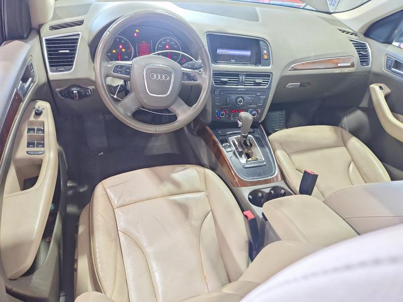 2012 Audi Q5 VIN WA1CFBFPXCA087121 COPART salvage auction — FRONT END, Mt - Certificate Of Title, sold $225 on 2026-09-07 (photo 8)