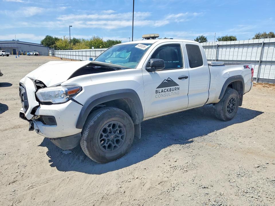 2022 Toyota Tacoma VIN 3TYSZ5AN6NT080208 — COPART salvage auction photo