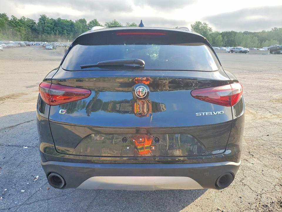 2018 Alfa romeo Stelvio VIN ZASFAKANXJ7B80973 COPART salvage auction — FRONT END, Ny - Mv-907A Salvage Certificate, sold $1,200 on 2026-08-24 (photo 6)