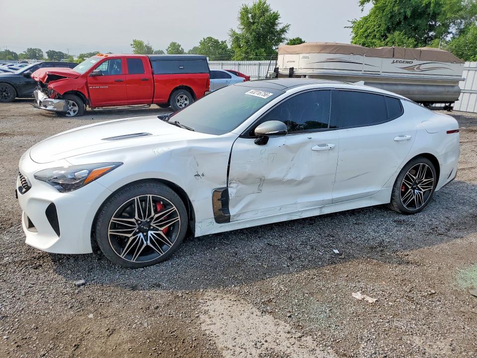 2022 Kia Stinger VIN KNAE55LC2N6118353 — COPART salvage auction photo