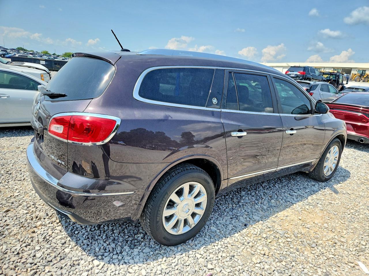 2015 Buick Enclave VIN 5GAKRBKD7FJ124295 COPART salvage auction — Minor Dent/Scratches, TN - CERTIFICATE OF TITLE (P), sold $675 on 2026-09-03 (photo 3)
