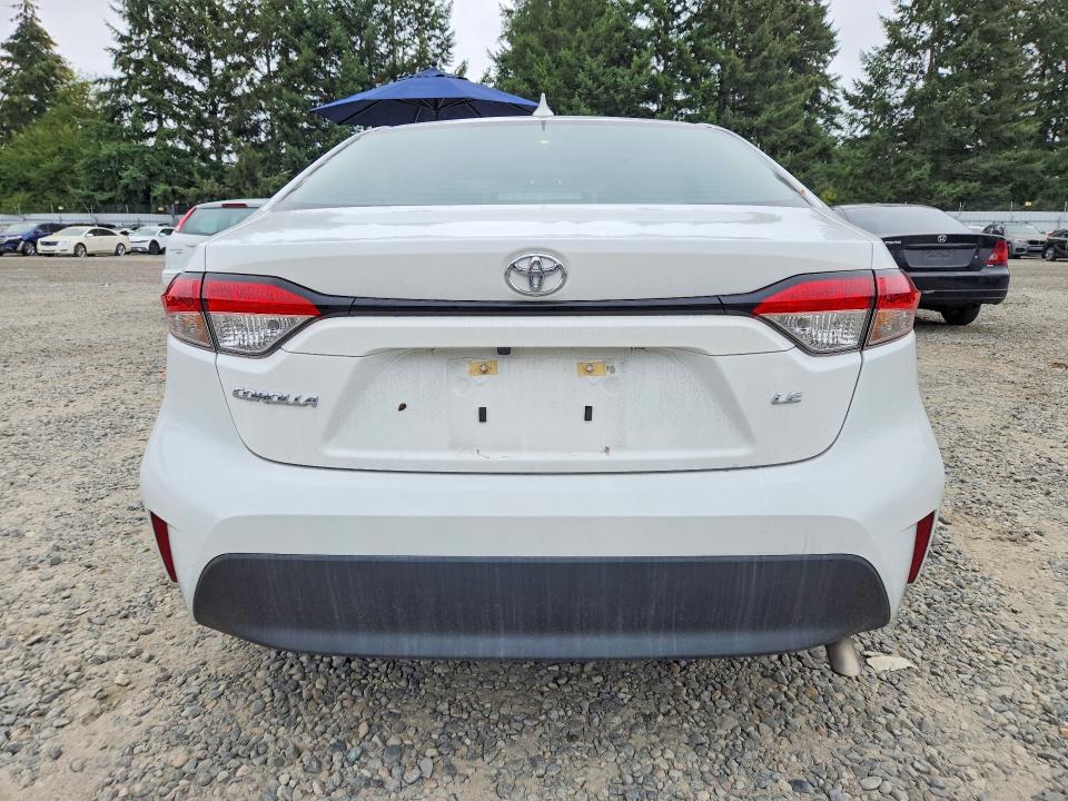 2025 Toyota Corolla VIN 5YFB4MDE8SP308908 COPART salvage auction — NORMAL WEAR, Co - Cert Of Title-Rebuilt Salvage, sold $8,800 on 2026-09-01 (photo 6)