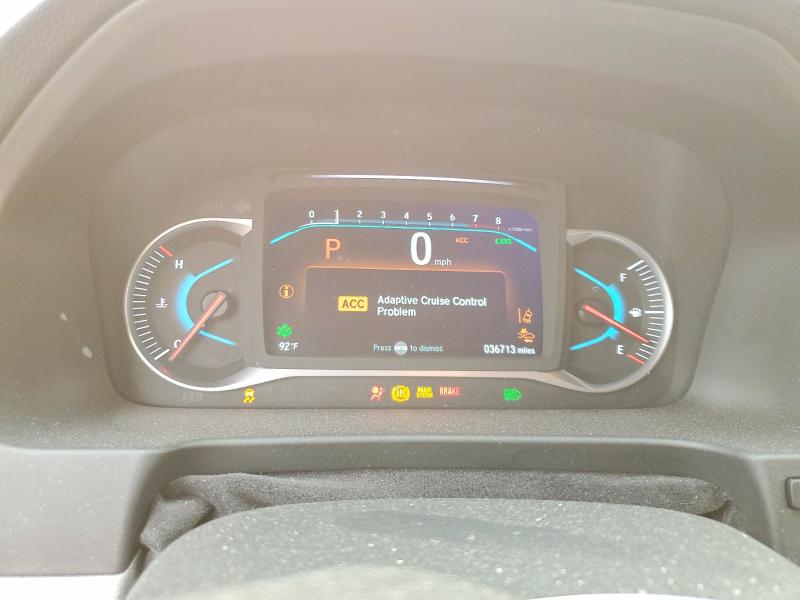 2020 Honda Pilot VIN 5FNYF6H59LB032584 COPART salvage auction — FRONT END, Co - Public - Salvage Title, sold $14,500 on 2026-09-01 (photo 9)