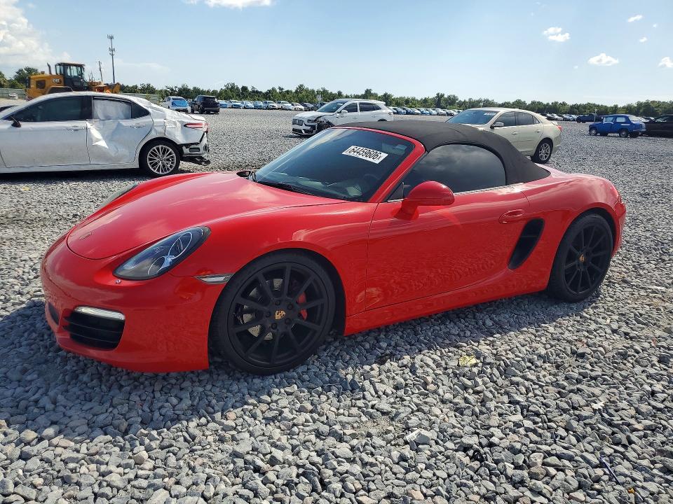 2013 Porsche Boxster VIN WP0CB2A88DS133574 — COPART salvage auction photo