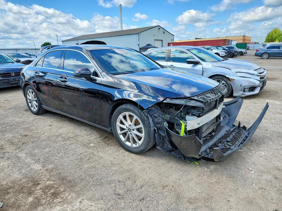2021 Mercedes-benz A-class VIN W1K3G4FB5MJ310983 COPART salvage auction — FRONT END, On - Permit Salvage, sold $9,500 on 2026-09-03 (photo 4)