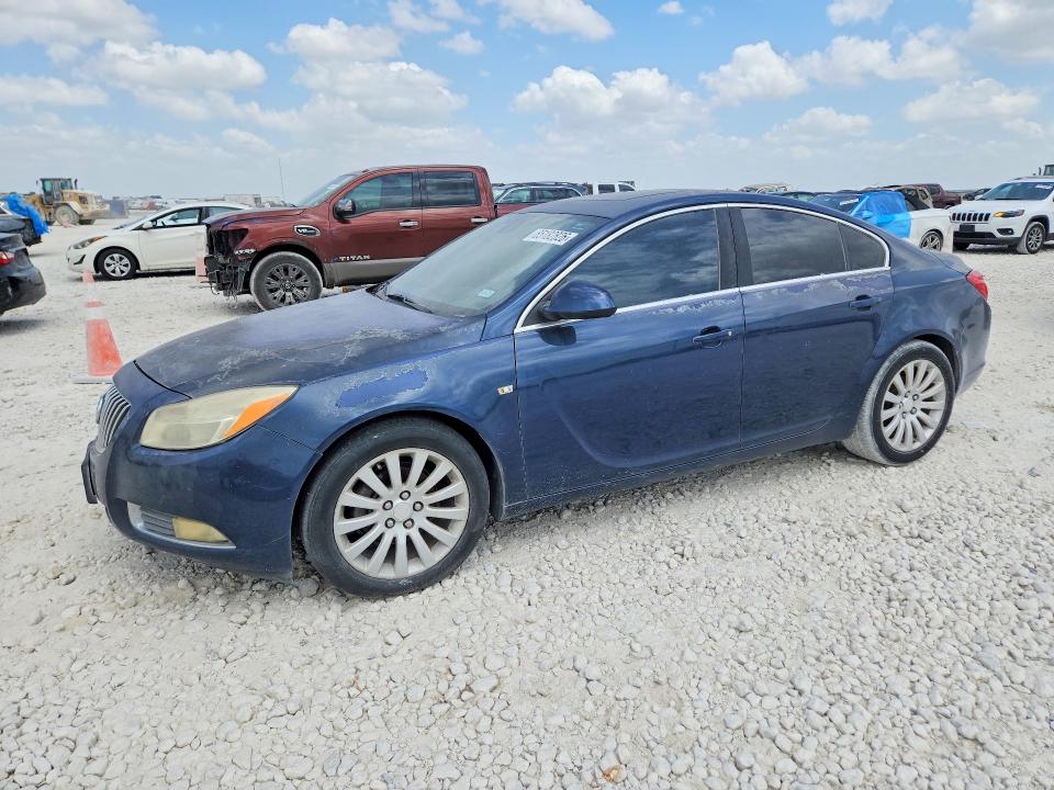 2011 Buick Regal VIN W04GS5EC8B1008296 COPART salvage auction — MECHANICAL, MT - CERTIFICATE OF TITLE, sold $550 on 2026-09-18 (photo 1)
