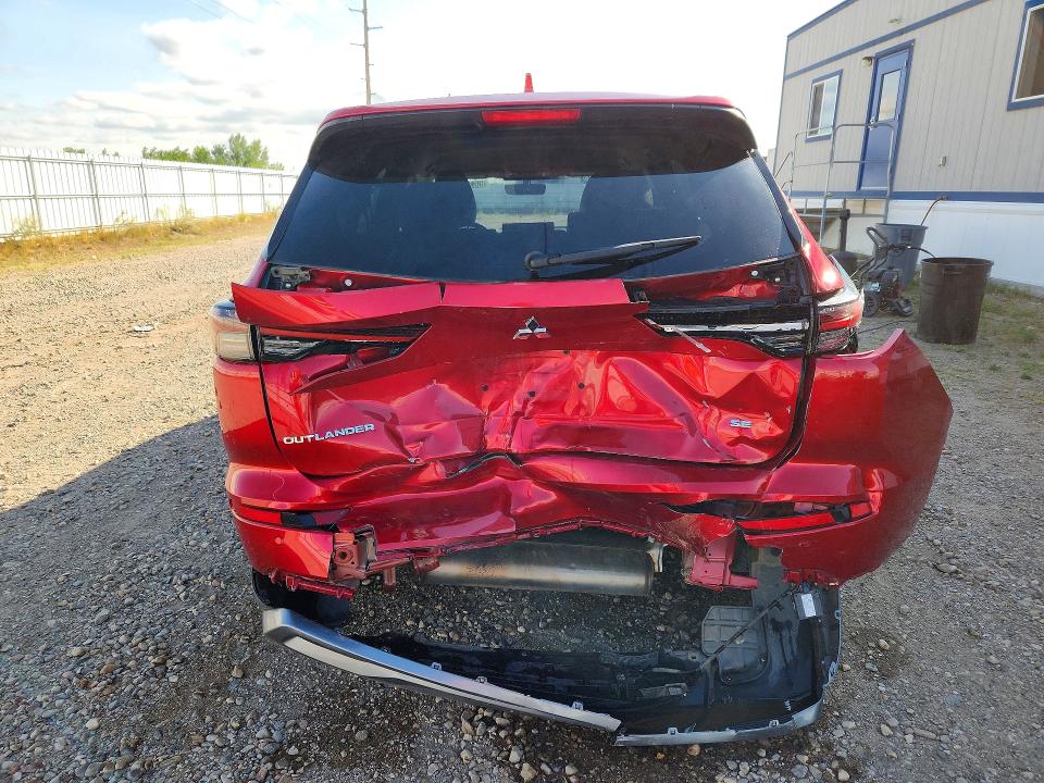 2025 Mitsubishi Outlander VIN JA4J3VA82SZ035807 COPART salvage auction — REAR END, IL - CERTIFICATE OF TITLE (P), sold $90 on 2026-09-02 (photo 6)