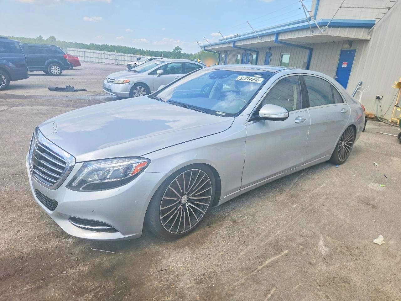 2017 Mercedes-Benz S-Class VIN WDDUG8CB2HA291136 — COPART salvage auction photo