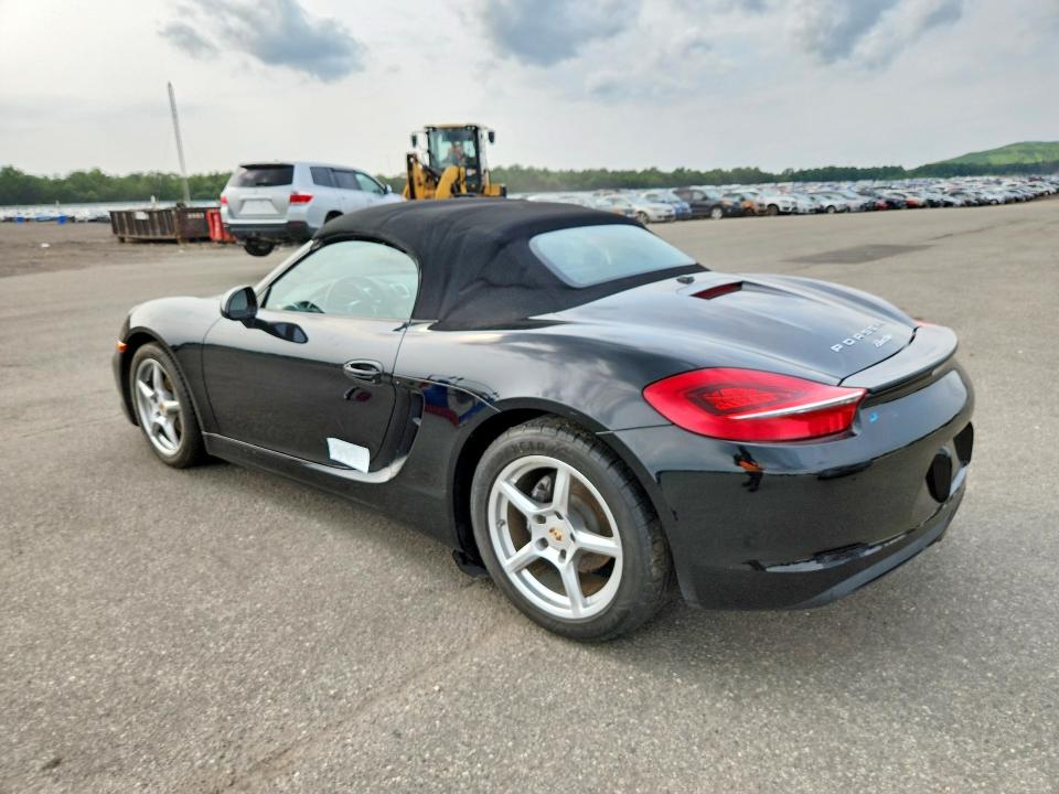 2014 Porsche Boxster VIN WP0CA2A84EK120261 COPART salvage auction — WATER/FLOOD, Salvage Title, sold $525 on 2026-08-14 (photo 2)