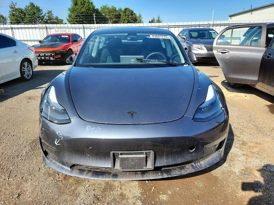 2023 Tesla Model 3 VIN 5YJ3E1EA2PF508682 COPART salvage auction — SIDE, ON - PERMIT NO BRAND - UNFIT, sold $8,600 on 2026-08-25 (photo 5)