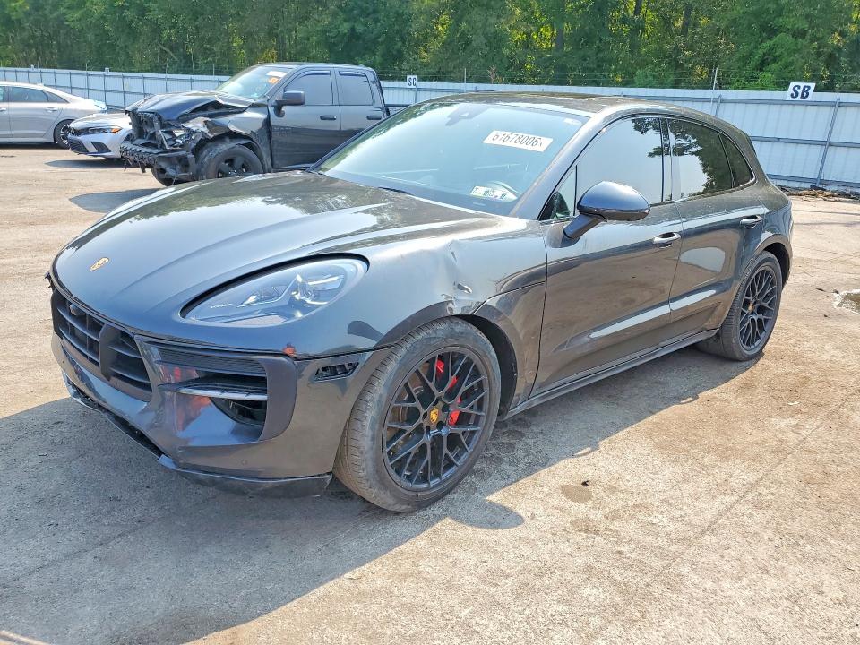2021 Porsche Macan VIN WP1AG2A54MLB51965 — COPART salvage auction photo