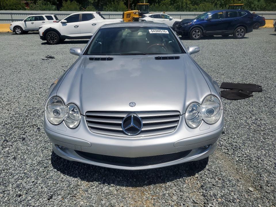 2005 Mercedes-benz Sl-class VIN WDBSK75F25F096516 COPART salvage auction — WATER/FLOOD, NC - DEALER ONLY SALVAGE TITLE, sold $2,600 on 2026-08-20 (photo 5)