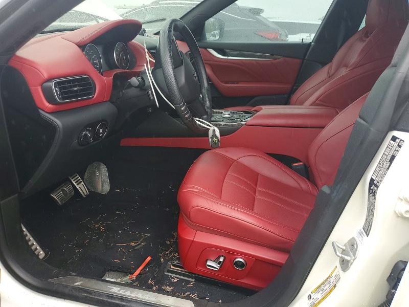 2022 Maserati Levante VIN ZN661ZUM7NX402801 COPART salvage auction — WATER/FLOOD, Ny - Mv907A-Flood Salvage, sold $23,900 on 2026-09-09 (photo 7)
