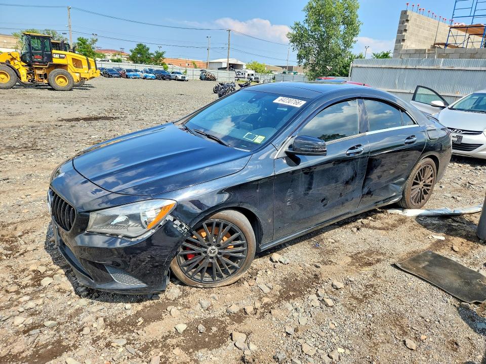 2016 Mercedes-benz Cla-klasse VIN WDDSJ4GB2GN366484 COPART salvage auction — FRONT END, Ny - Mv-907A Salvage Certificate, sold $1,400 on 2026-08-13 (photo 1)