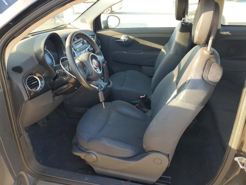 2013 Fiat 500 VIN 3C3CFFAR9DT673961 COPART salvage auction — MECHANICAL, CA - DIS/DLR/EXP APP FOR DUP CLEAN, sold $50 on 2026-09-18 (photo 7)