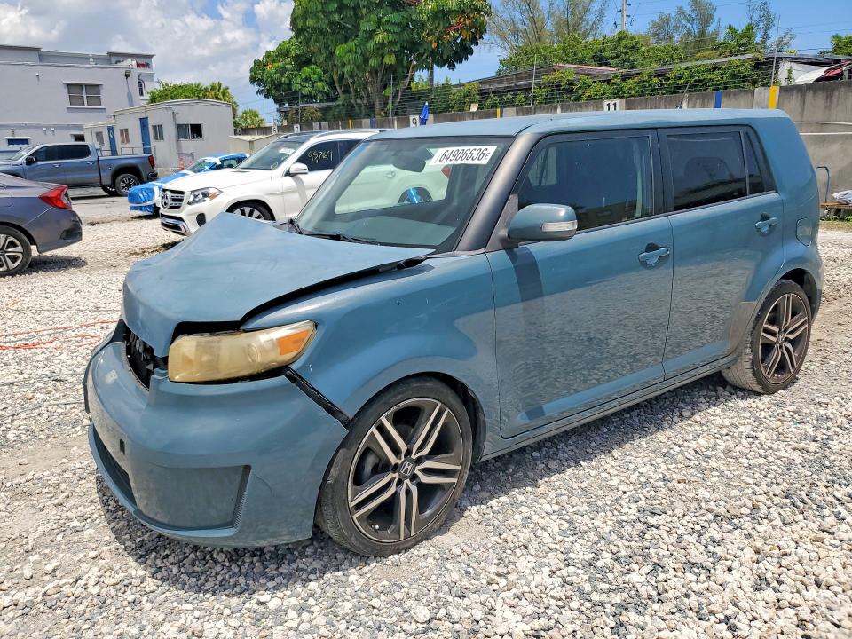 2008 Scion Xb VIN JTLKE50E281043140 COPART salvage auction — FRONT END, FL - CERT OF TITLE SLVG REBUILDABLE, sold $400 on 2026-09-11 (photo 1)