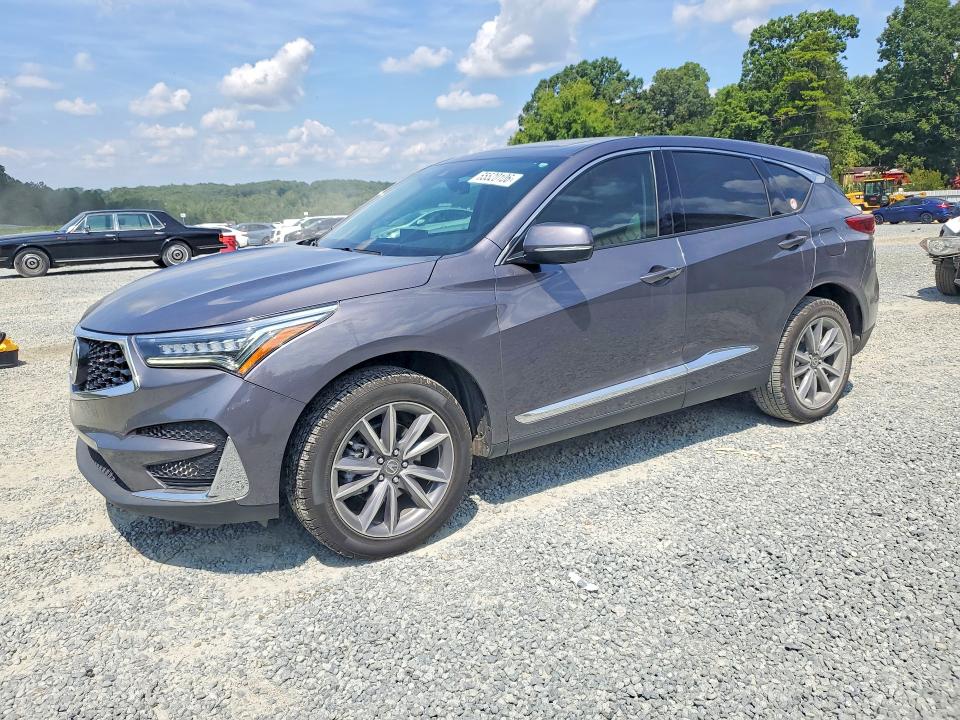 2019 Acura Rdx VIN 5J8TC2H52KL024531 — COPART salvage auction photo