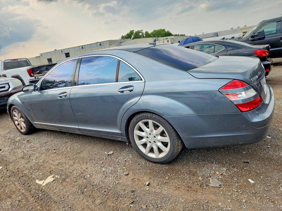 2007 Mercedes-benz S class VIN WDDNG86X27A128268 COPART salvage auction — REAR END, CT - CERT OF TITLE-SALVAGE, sold $525 on 2026-08-14 (photo 2)