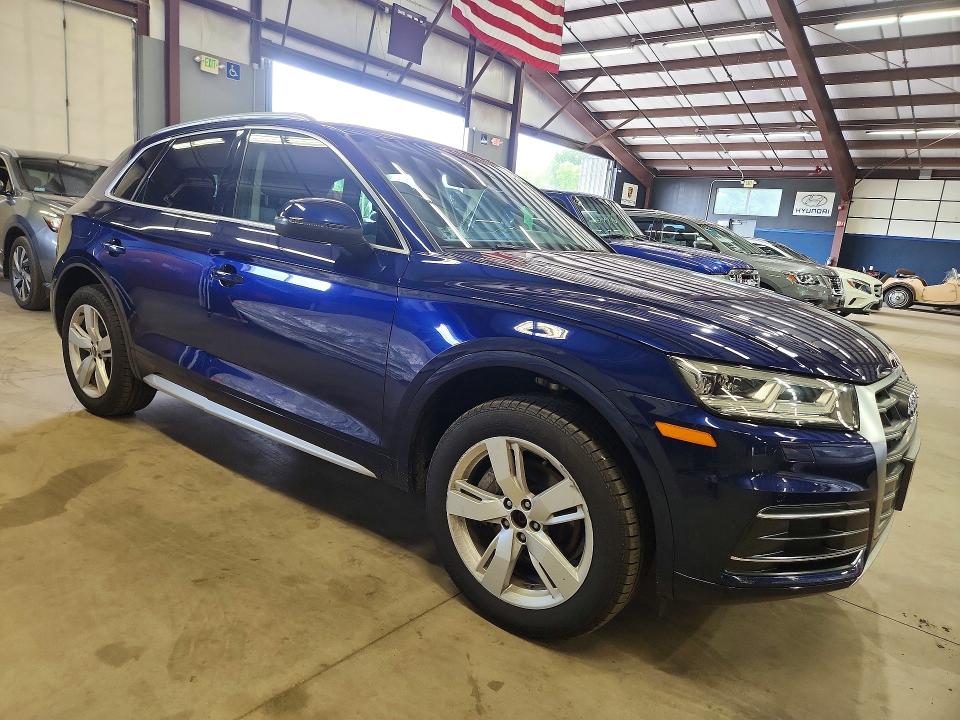2018 Audi Q5 VIN WA1BNAFY2J2001986 COPART salvage auction — MINOR DENT/SCRATCHES, Ri - Certificate Of Title (P), sold $9,300 on 2026-08-29 (photo 4)
