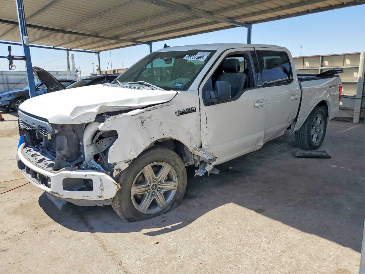 2019 Ford F-150 Lightning VIN 1FTEW1CPXKFB24862 — COPART salvage auction photo
