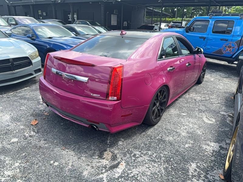 2012 Cadillac Cts-v VIN 1G6DV5EP0C0133337 COPART salvage auction — NORMAL WEAR, Fl - Certificate Of Title (P), sold $11,000 on 2026-08-17 (photo 4)