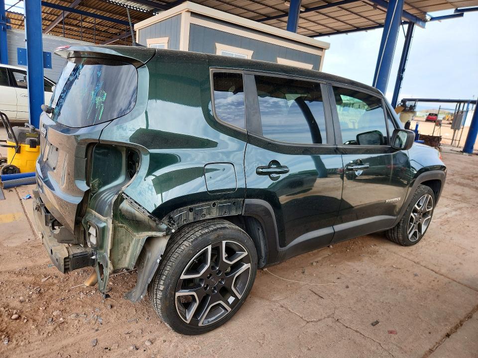 2021 Jeep Renegade VIN ZACNJCAB8MPM44468 COPART salvage auction — SIDE, Az - Cert Of Title - Salvage, sold $2,750 on 2026-08-20 (photo 3)