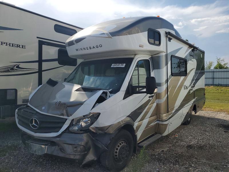 2014 Mercedes-benz Sprinter VIN WDAPF4CC7E9567161 COPART salvage auction — FRONT END, TX - SALVAGE VEHICLE TITLE, sold $16,900 on 2026-09-18 (photo 2)